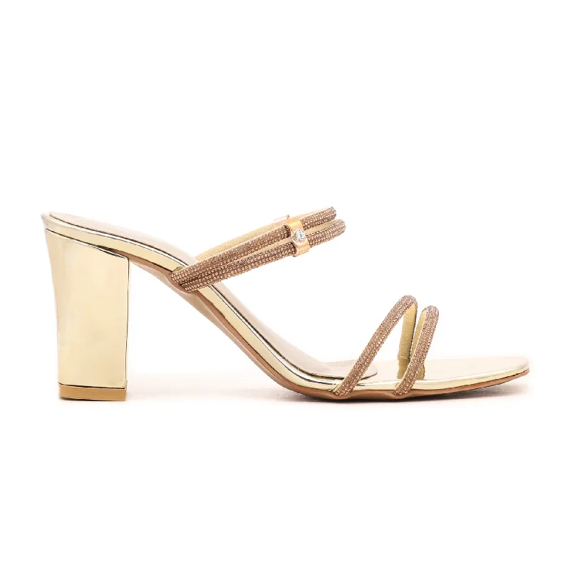 Extra long version Golden Fancy Sandal FN7562