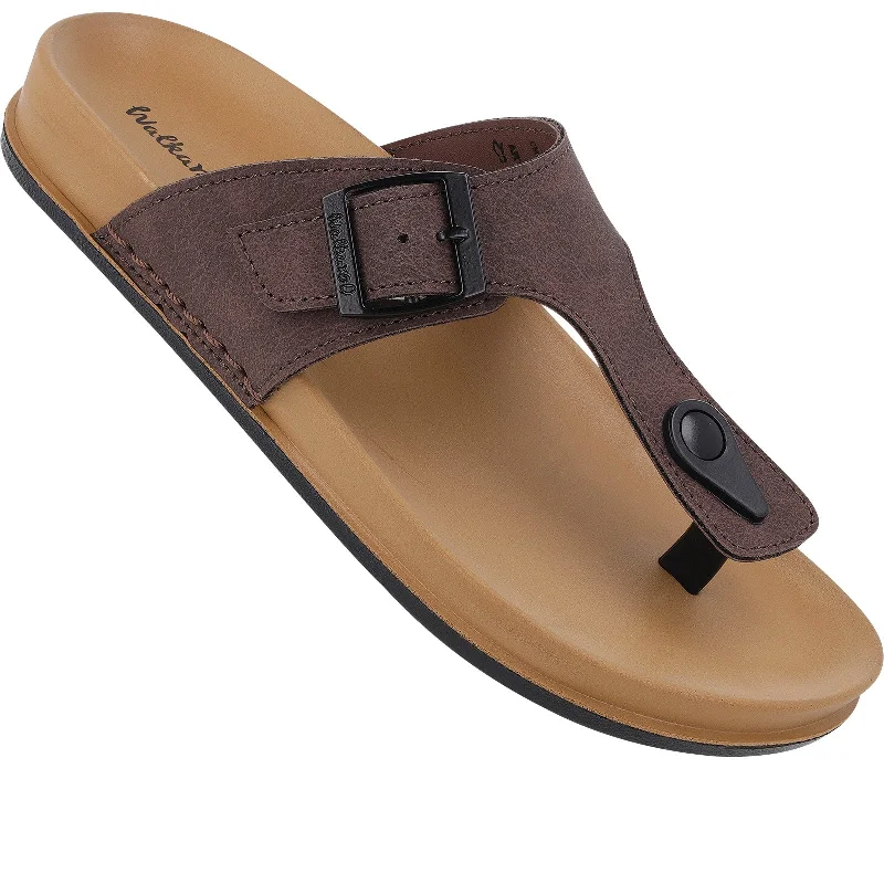 Nightclub Style Women's Daily Wear Comfort Sandals - WE2200 Brown