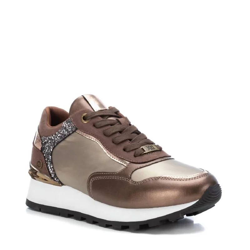 Sports Express Women's Casual Sneakers In Rust/copper