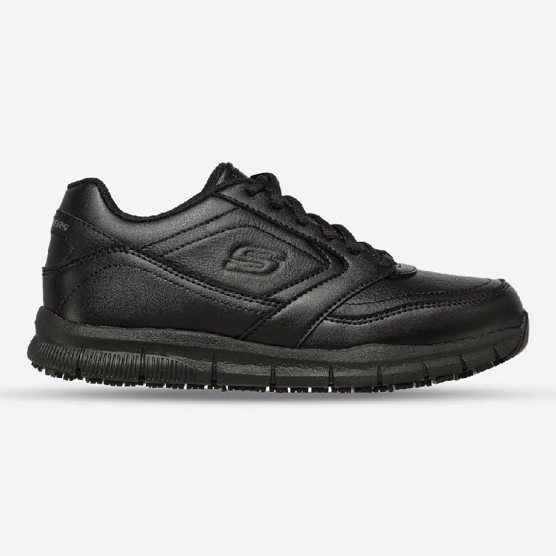 Sweet Girl Womens Wide Fit Skechers 77235EC Relaxed Fit Sneakers