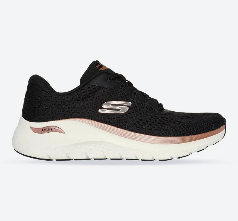 Trendy Items Women's Wide Fit Skechers 150067 Arch Fit 2.0 Glow The Distance Sneakers