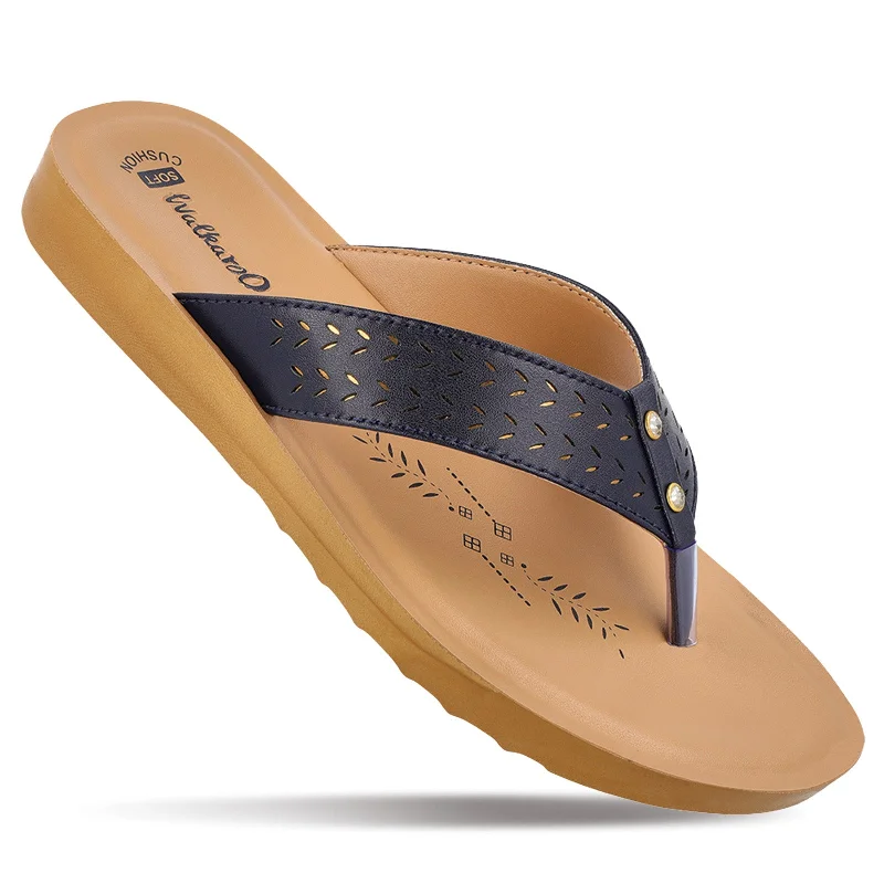 Multi-functional style Women's Daily Wear Sandal  - WL7171 Blue