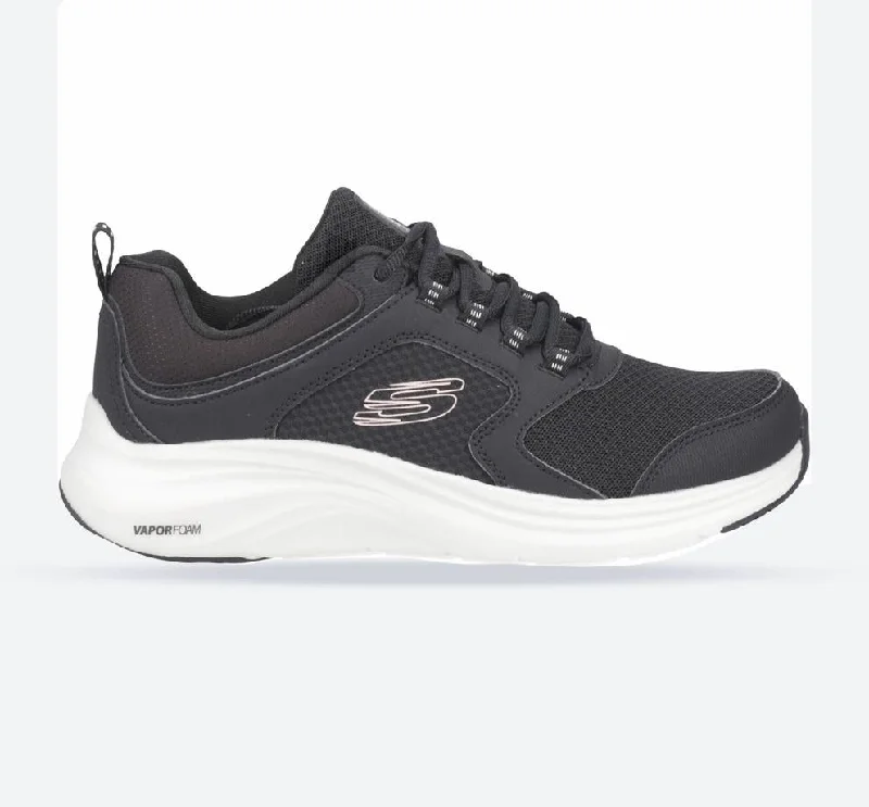 Comfortable Design Women's Wide Fit Skechers 150023 Vapor Foam Sneakers -  Black/Pink