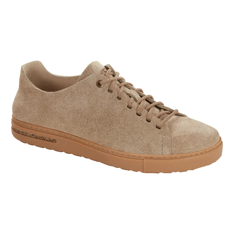 Elegant And Elegant Bend Low Decon Grey Taupe Nubuck Leather