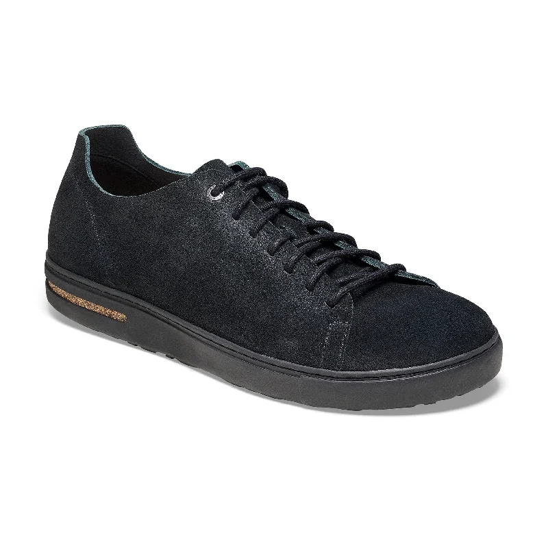 Wandering freely Bend Low Decon Black Nubuck Leather