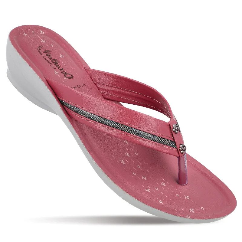 Cool Breeze At Night Women's Daily Wear Sandal  - WL7113 Fig