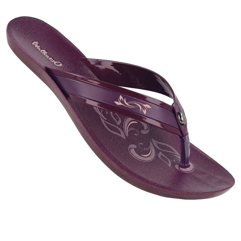 Low-key Luxury Women's Daily Wear Sandals  - BX2255 Dark Grape