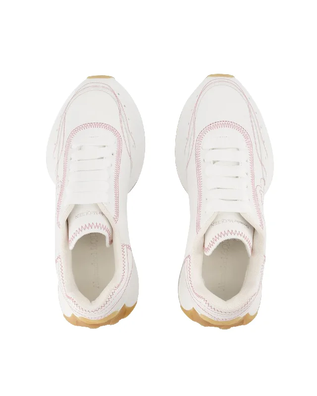 Street Casual Style Oversized Sneakers - Alexander Mcqueen - Multi - Leather