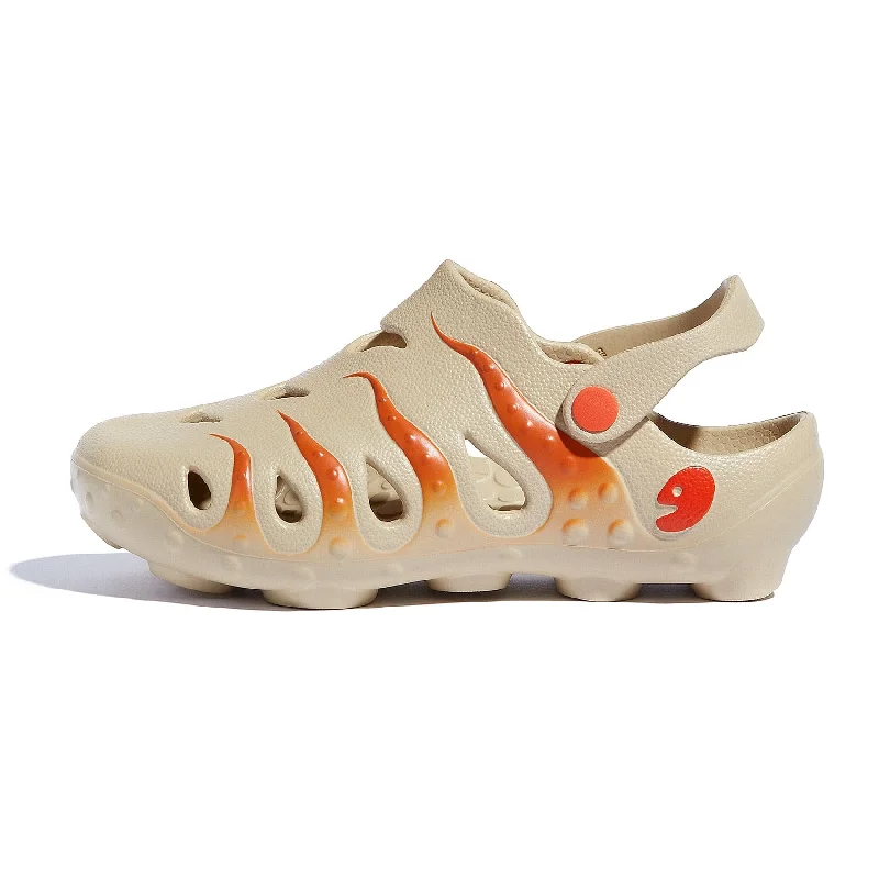 Independent design Orange Brown Octopus I Women