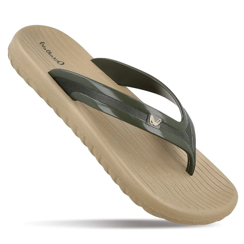 Independent design Women's Flip Flop Slippers - WC8911 Khaki Olive