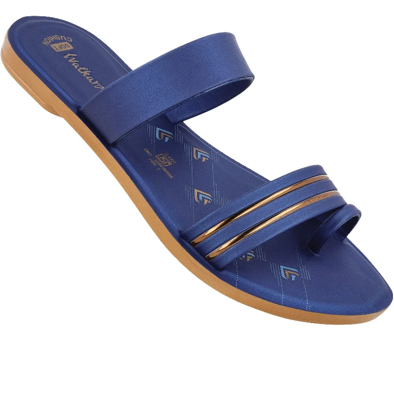 Elegant And Lazy Women's Daily Wear Sandals - WL7630 Navy Blue