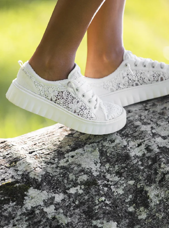 Alice style Sheilahh Slip-On Shoes - Ash/White