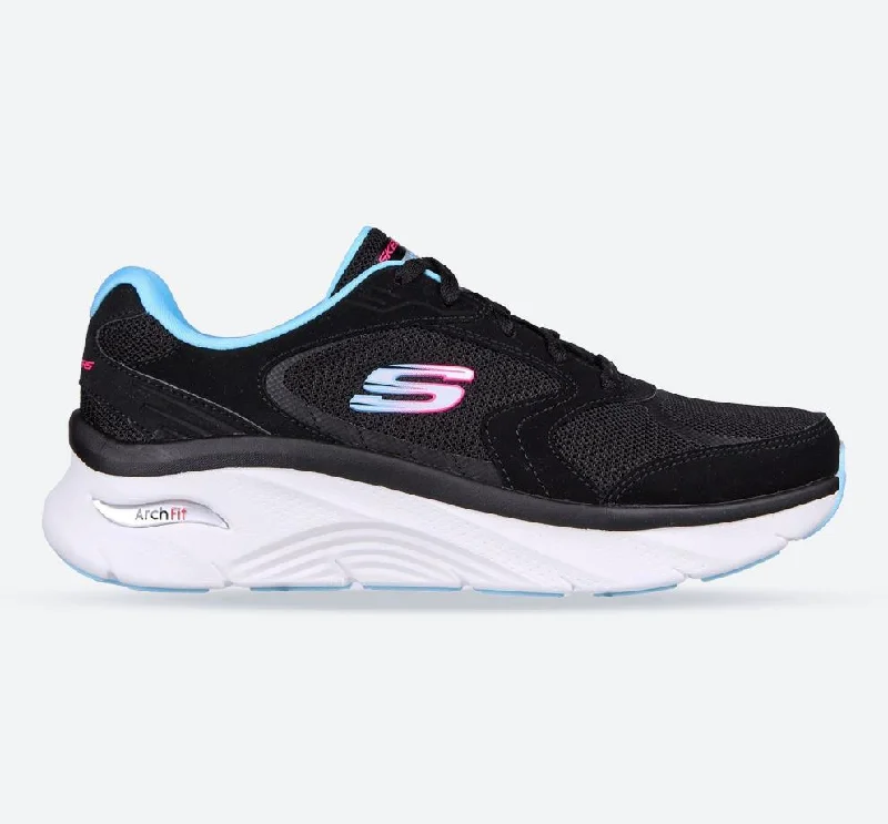 Diamond Series Women's Wide Fit Skechers 149686 Arch Fit D'Lux Sneakers
