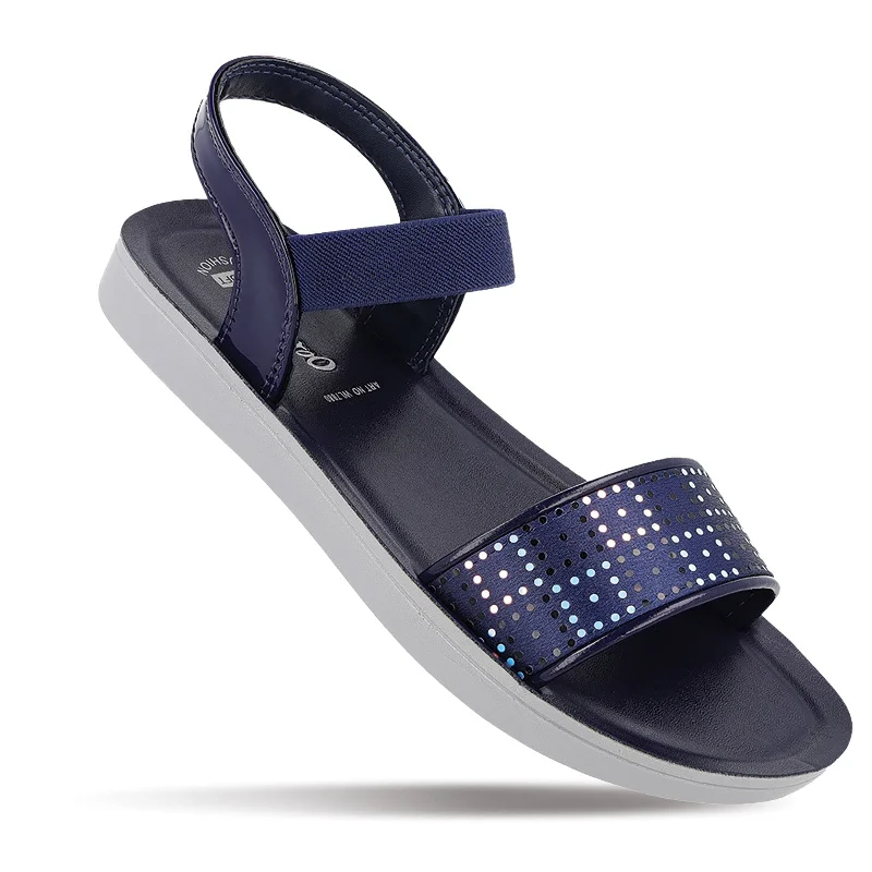 Advanced Customization Women's Daily Wear Sandals  - WL7880 Navy Blue