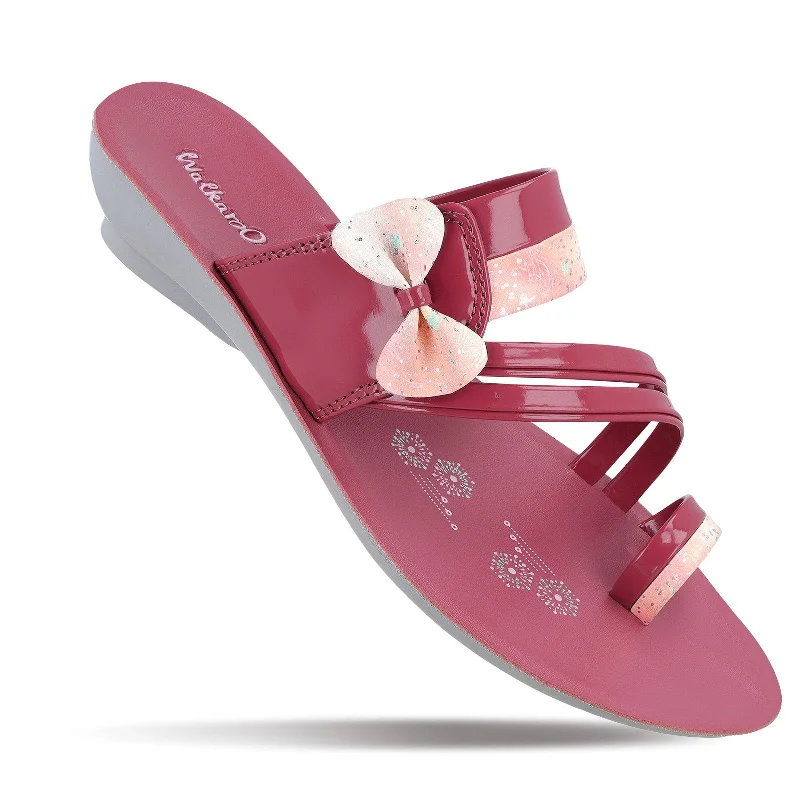 Elegant Tailoring Women's Daily Wear Sandals  - WL7567 Fig