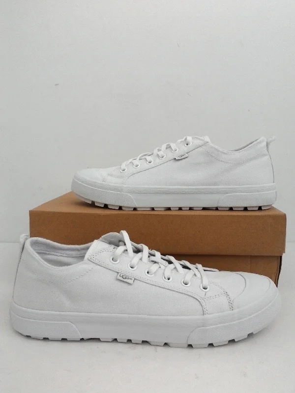Windbreaker fashion UGG Women's Aries White Sneakers Size 10 M