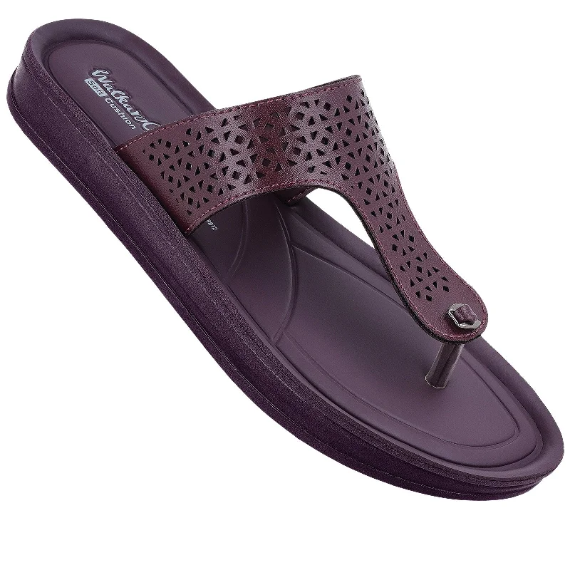 Trendy Items Women's Daily Wear Sandals - WL7188 Dark Grape