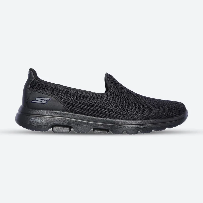 Casual And Casual Womens Wide Fit Skechers Go Walk 5-15901 Walking Slip On Sneakers