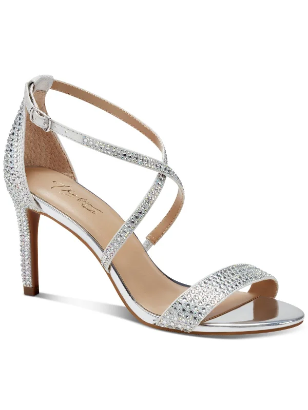 Single-shoulder Neck Design Darria Womens Strappy Dress Sandals
