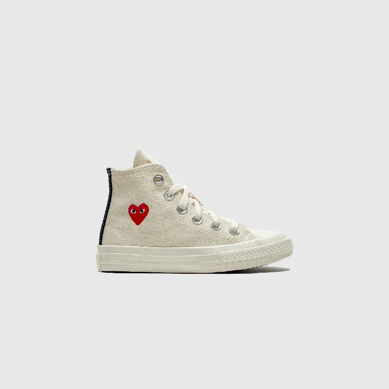 Classic Style CHUCK TAYLOR ALL-STAR '70 HI (KIDS) "MILK SINGLE HEART"