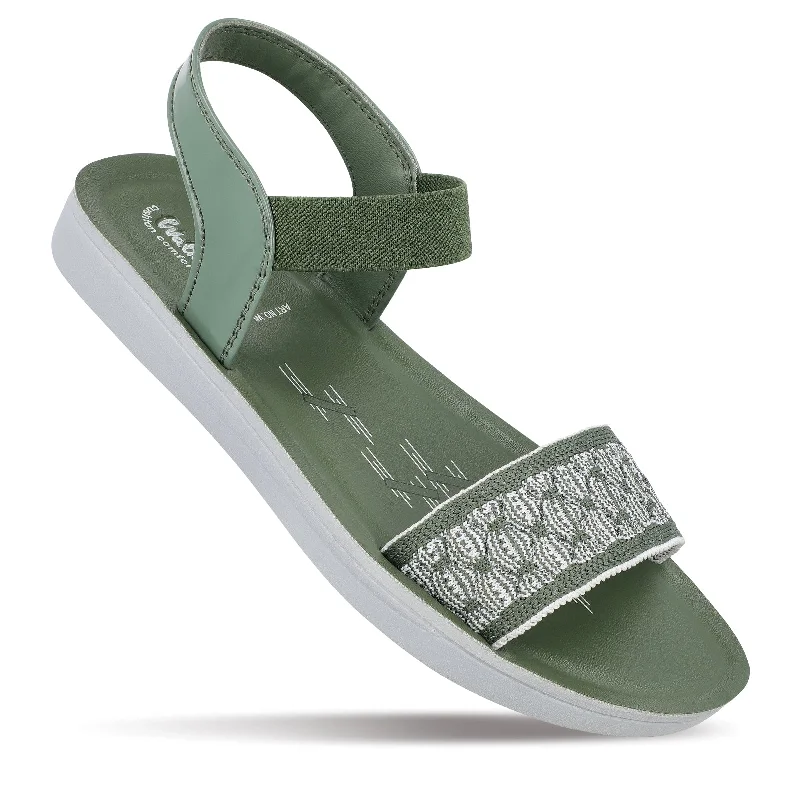 Loose Fit Walkaroo Womens Sandal  - WL7820 Mint