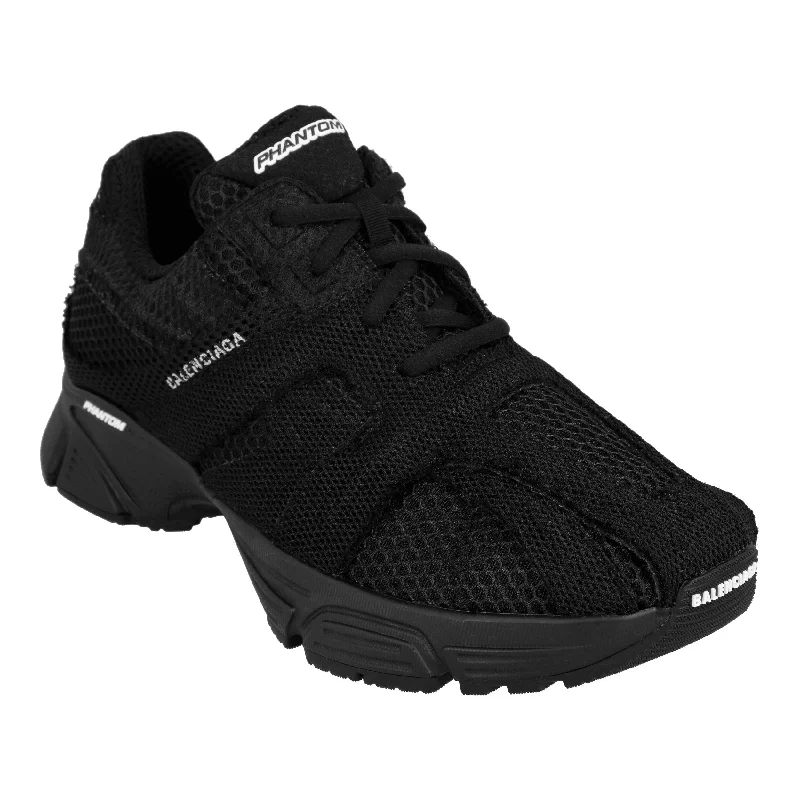 Sports Cool Balenciaga Women Phantom Sneakers In Black Polyester