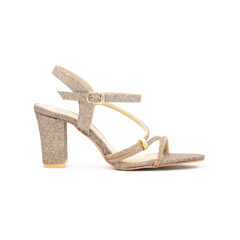 Cool Summer Golden Fancy Sandal FN5557