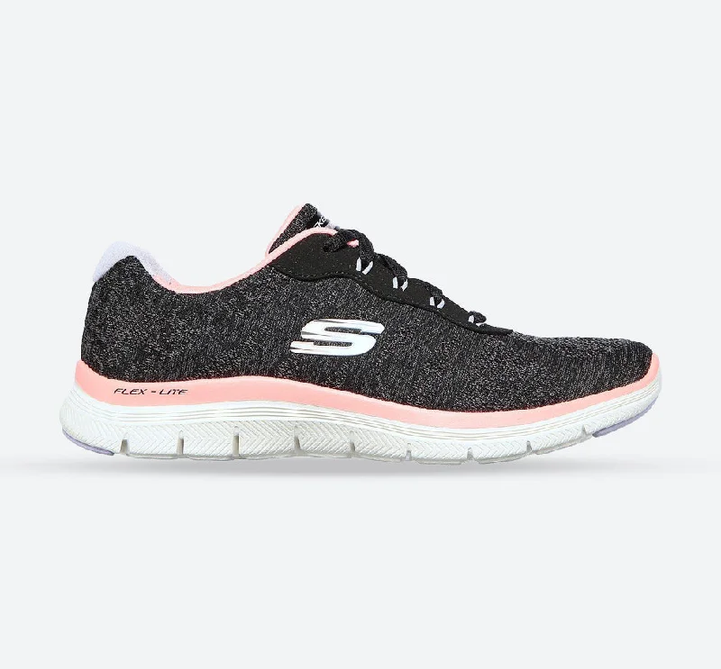 Warm Winter Series Women's Wide Fit Skechers Flex Appeal 4.0 Fresh Move 149570 Walking Sneakers