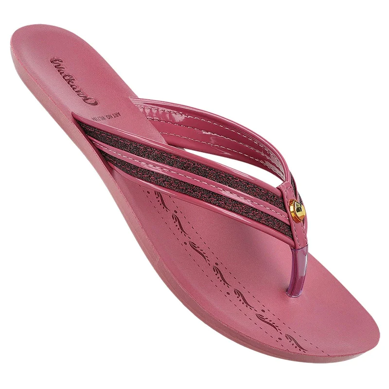 Single-shoulder Neck Design Women's Daily Wear Sandals - WL7184 Fig