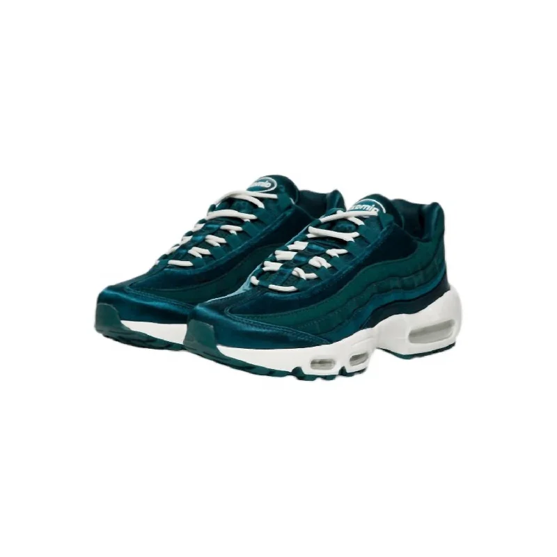 Sports fitness shoes Women's Air Max 95 Sneakers In Dark Atomic Teal