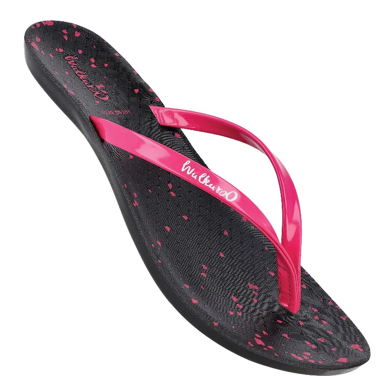 Sweet Girl Women's Daily Wear Sandals  - BX2257 Black Pink