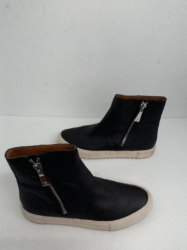 Elegant Tailoring FRYE Women's Leather Fashion Sneakers bootie Size 9 M