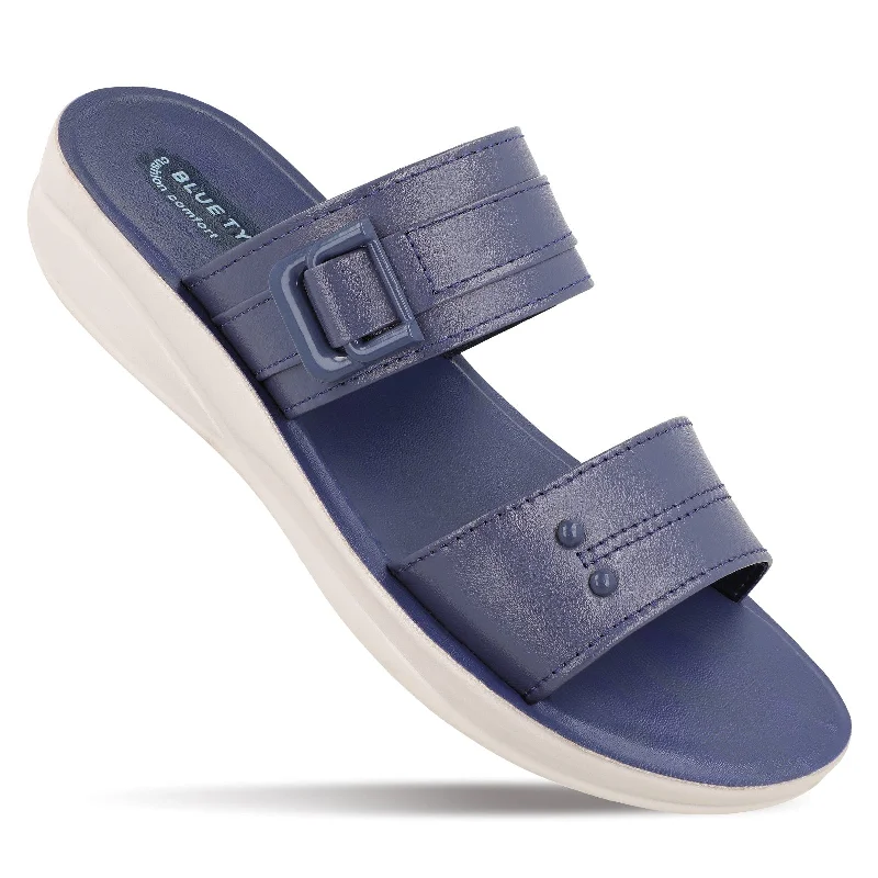 Customized Version Walkaroo Womens Sandals  - BT2348 Blue