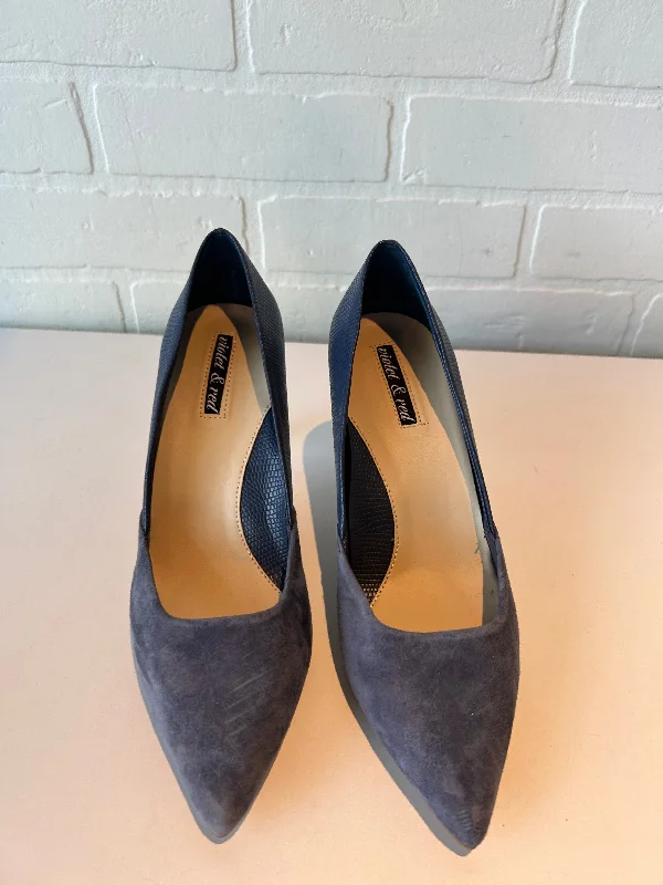 Street Casual Style Shoes Heels Stiletto By Cmc In Blue, Size: 7