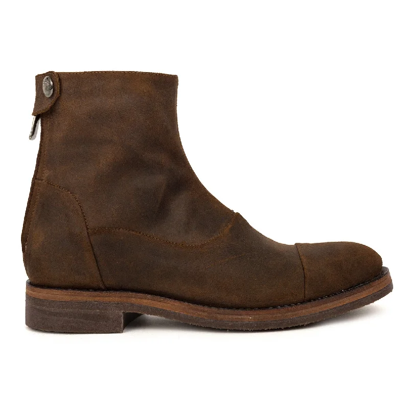 Extra long version GILL 70009<br> Chestnut ankle boots