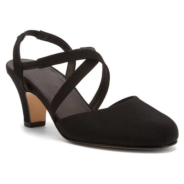 Customized Version Walking Cradles Caliente Heel Black Micro (Women's)