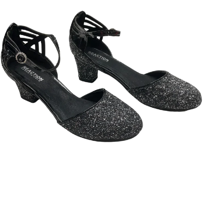 Sports Casual Style Shoes Heels Block By Kenneth Cole Reaction In Black, Size: 5