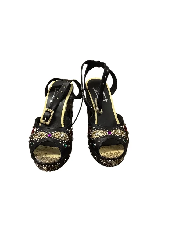 Energetic Shoes Heels Block By Clothes Mentor In Multi-colored, Size: 9.5