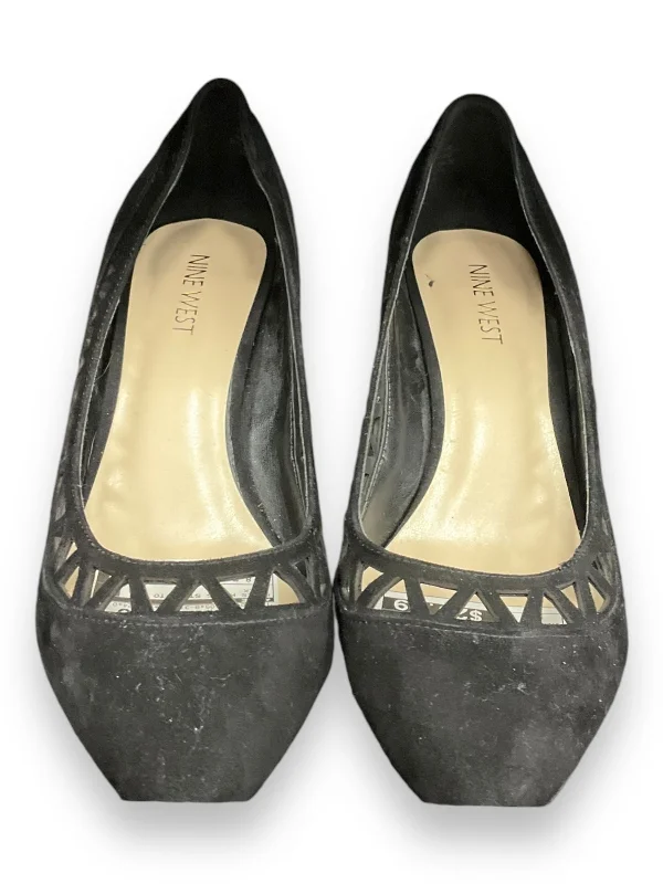 Fashionable And Versatile Shoes Heels Stiletto By Nine West In Black, Size: 8.5