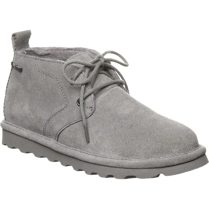 Comfortable and simple Bearpaw Womens Skye Suede Ankle Chukka Boots