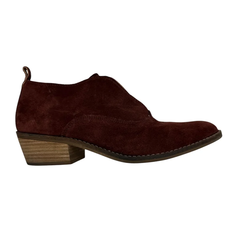 Printed pattern Shoes Heels Block By Lucky Brand In Red, Size:8.5