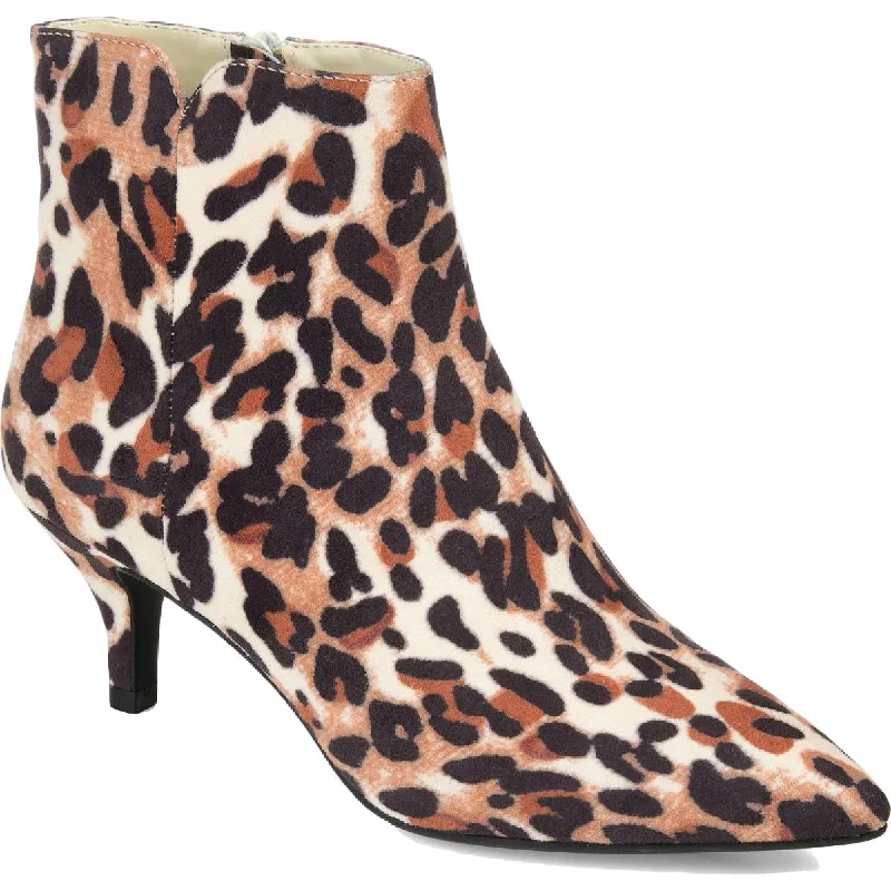 Fashionable and versatile Journee Collection Womens Isobel Animal Print Pull On Ankle Boots
