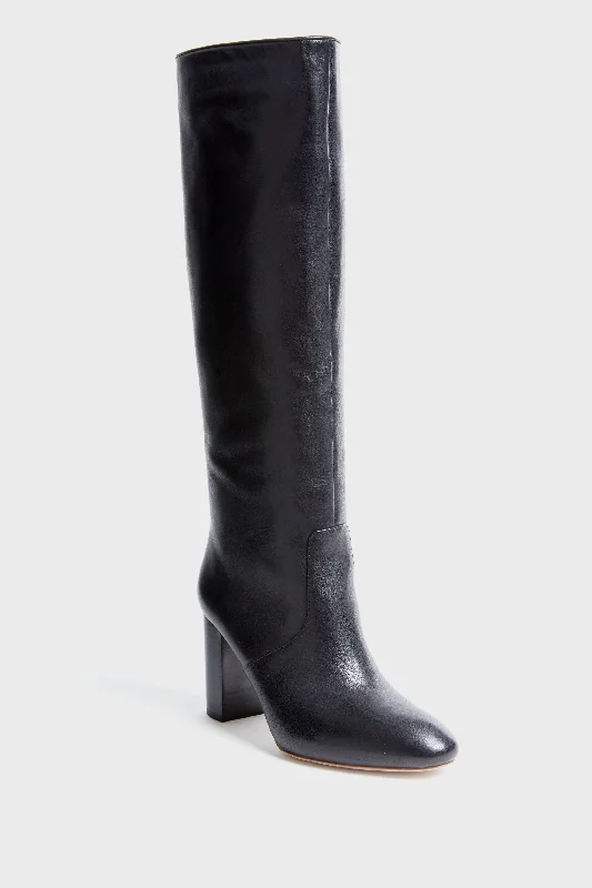 Sports Jacket Black Goldy Tall Boots