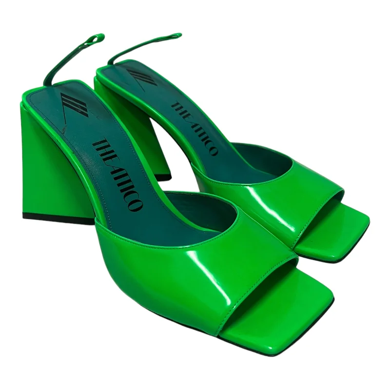 High-end atmosphere THE ATTICO/Heels/EU 39.5/GRN/Mules