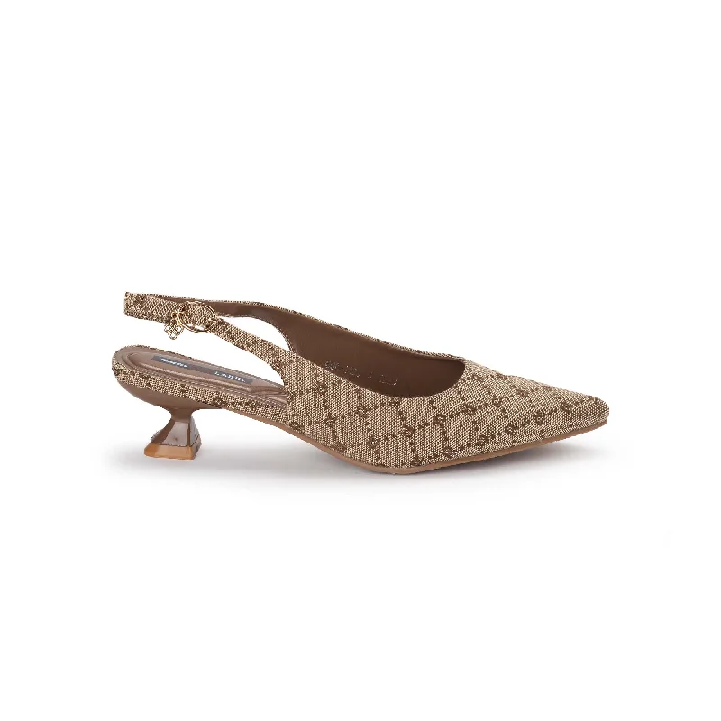 Street Show-off Style BATA Red Label Women Monogram Pointed Heels S-Romina 660X400
