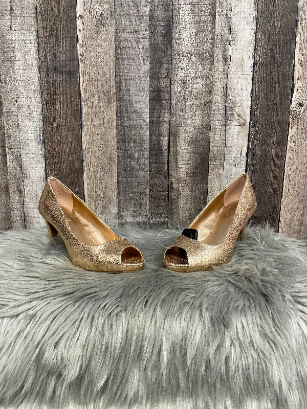End Of The Year Shoes Heels Stiletto By Bandolino In Copper, Size: 9