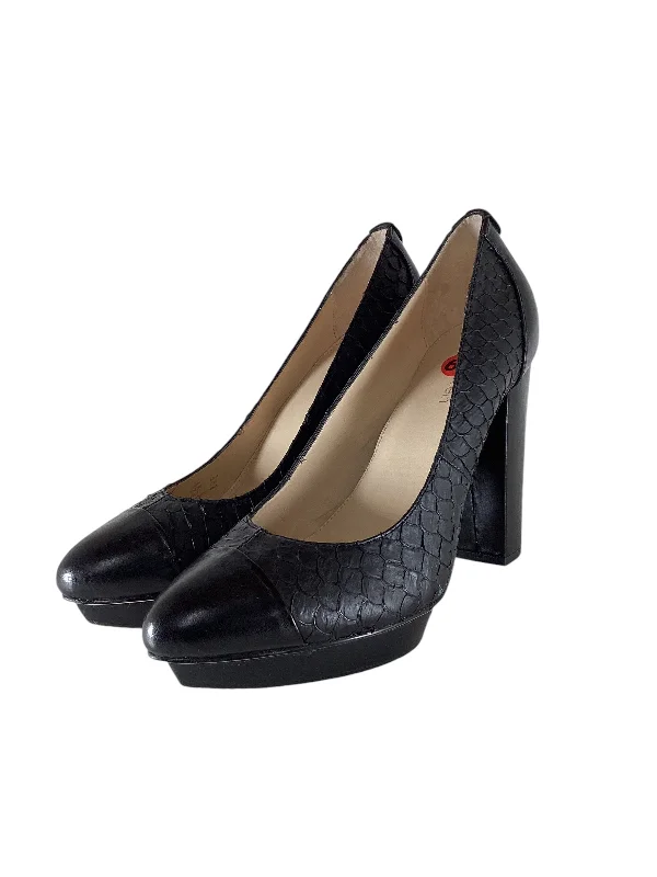 Design sense Shoes Heels Block By Calvin Klein In Black, Size: 6.5