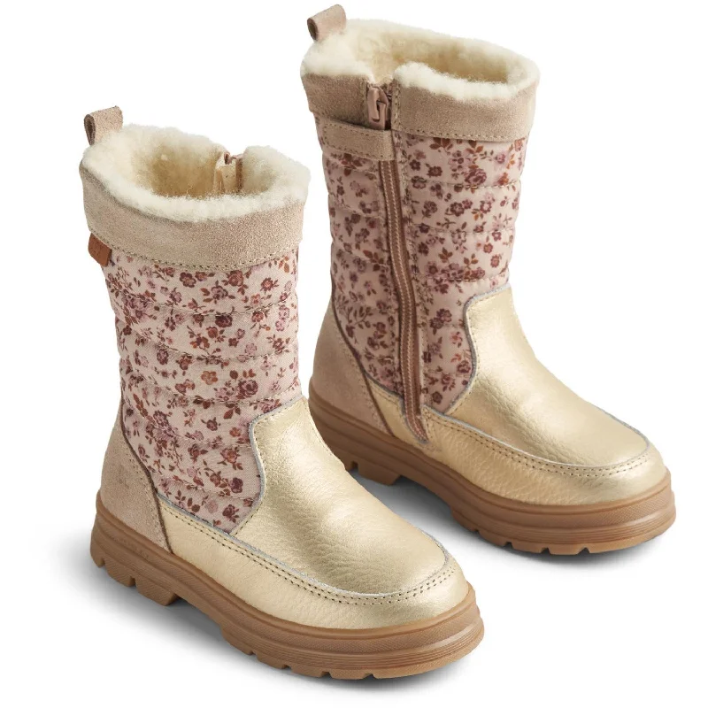 Simple Solid Color Wheat Light Gold Winterboot Koa Tex