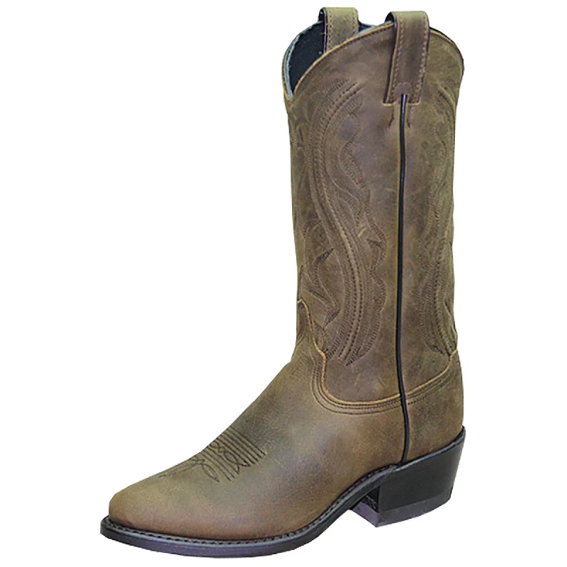 Party Wear Women's Abilene Sage 11" Western Boots (Distressed Brown)