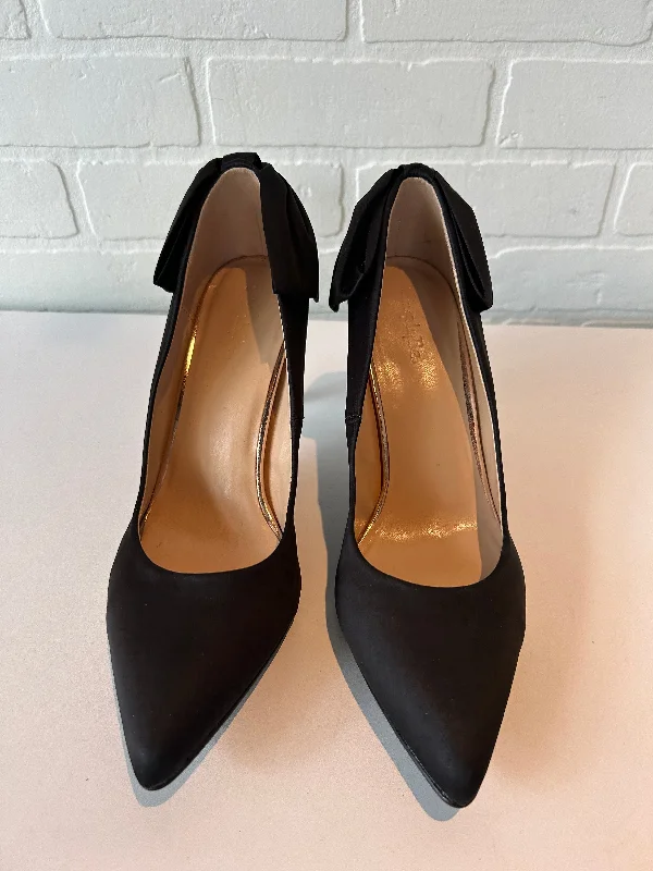 Street Fashion Shoes Heels Block By Clothes Mentor In Black, Size: 8